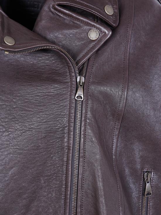 26FW EMMETI 가죽 자켓 ADRIAN NUOVAZELANDA BROWN GOLD - OTHER BRANDS