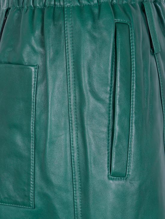 26FW 더프랭키샵 가죽 팬츠 PAFS22828400 GREEN - THE FRANKIE SHOP