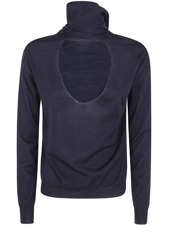 26FW 누어 스웨터 263FXB03003 09 BLACK - NUUR