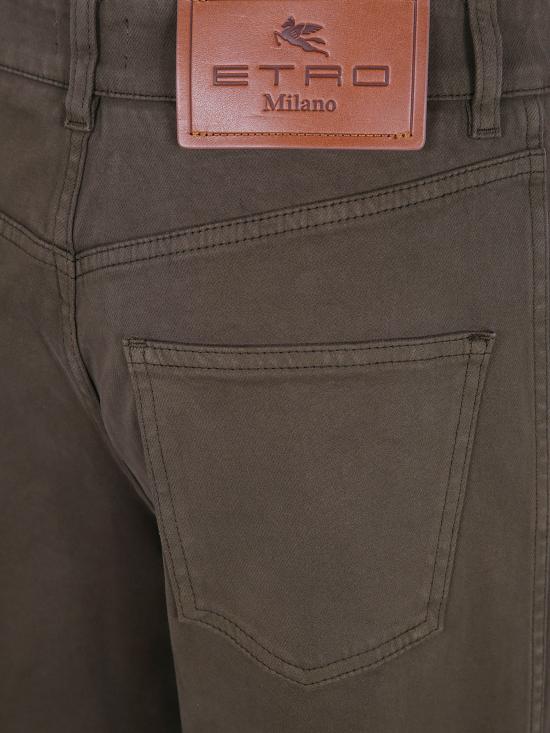 26FW 에트로 스트레이트 팬츠 WRNB0040AV689 N0634 DARK OLIVE - ETRO