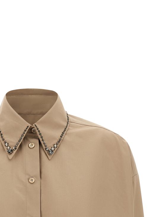 26FW 파비아나 필리피 블라우스 CAD216F313M2680165 Beige - FABIANA FILIPPI