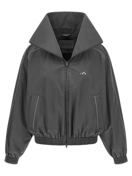 26FW 발렌시아가 긴팔 티셔츠 A0029ZTPQ381485 Gray
