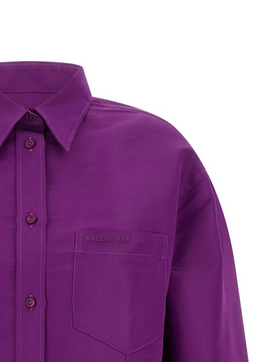 26FW 발렌시아가 블라우스 872318TUP195210 Purple - BALENCIAGA