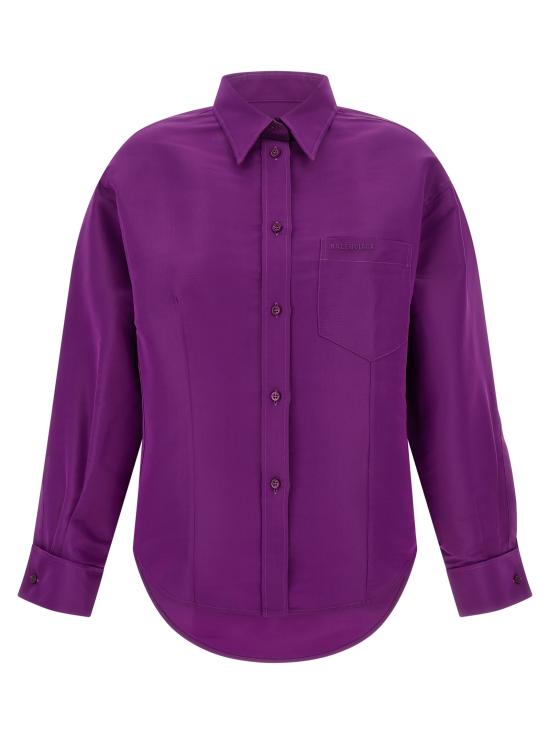26FW 발렌시아가 블라우스 872318TUP195210 Purple