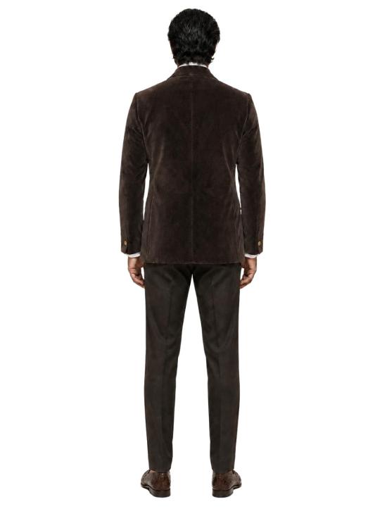 26FW 프랜지스 콜렉션 수트 자켓 27SWMWETXG2BUI 42 BROWN - FRANZESE COLLECTION