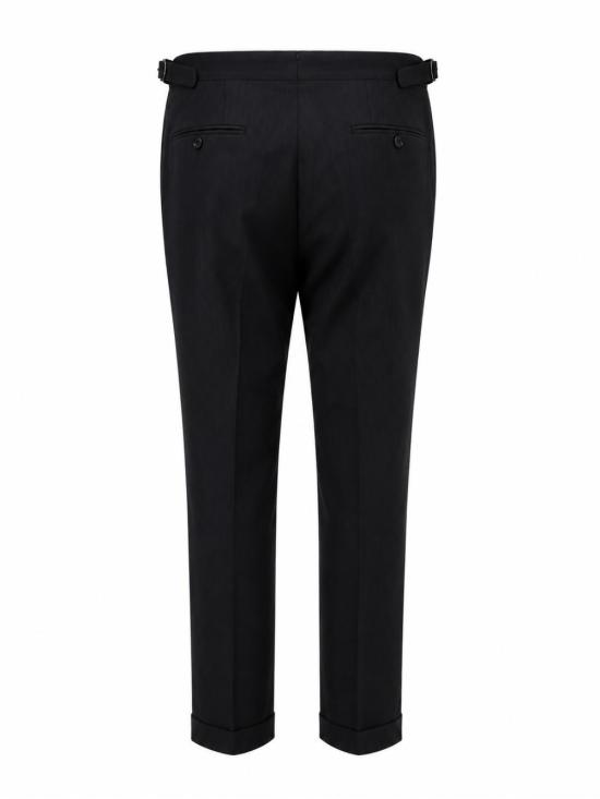 26FW 프랜지스 콜렉션 스트레이트 팬츠 4QP89AATXA0DUP 98 Black - FRANZESE COLLECTION