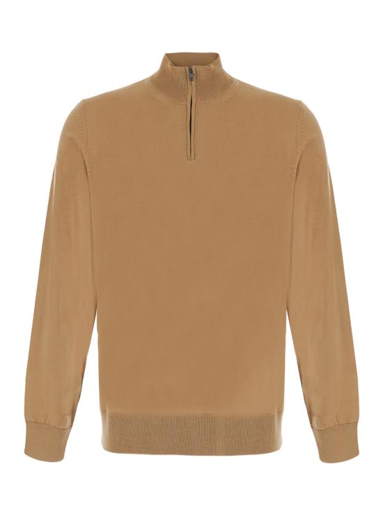 26FW 휴고보스 집업 니트 50565499260 Beige