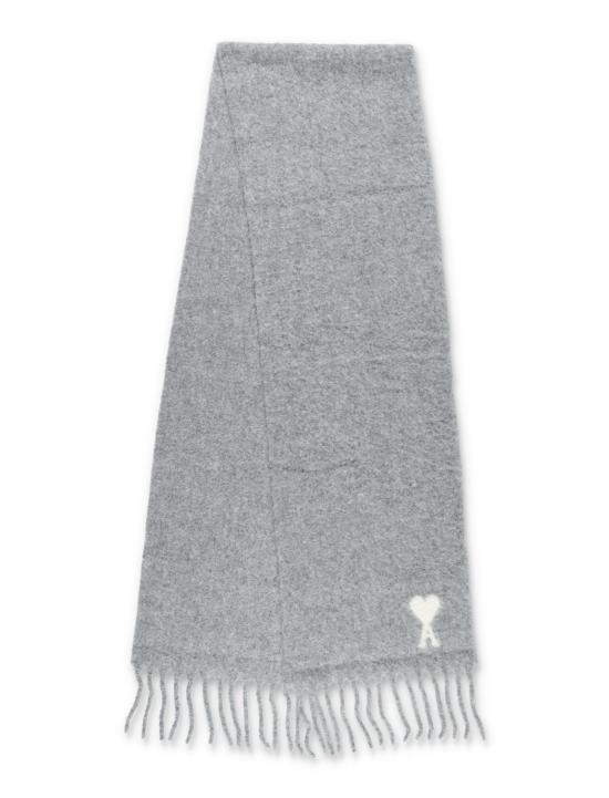 26FW 아미 알파카 아미 드 꾀흐 스카프 USF673AW0004 095 GRIGIO - AMI