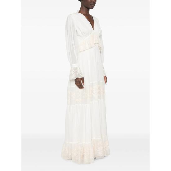 26FW 라쿠엘 디니즈 원피스 5L03200 NUS0021 00010 WHITE - RAQUEL DINIZ