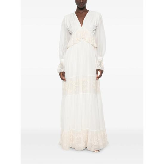 26FW 라쿠엘 디니즈 원피스 5L03200 NUS0021 00010 WHITE - RAQUEL DINIZ