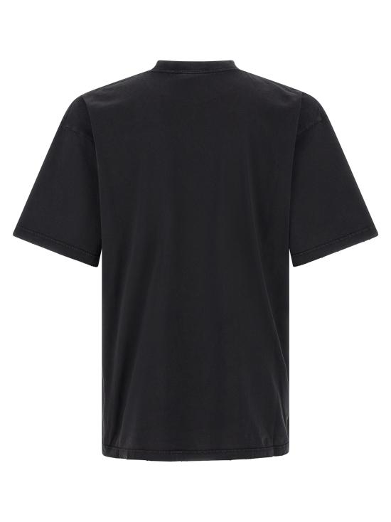 26FW 발렌시아가 디 어드레스 미디엄 핏 티셔츠 764235TUVO61041 Black - BALENCIAGA