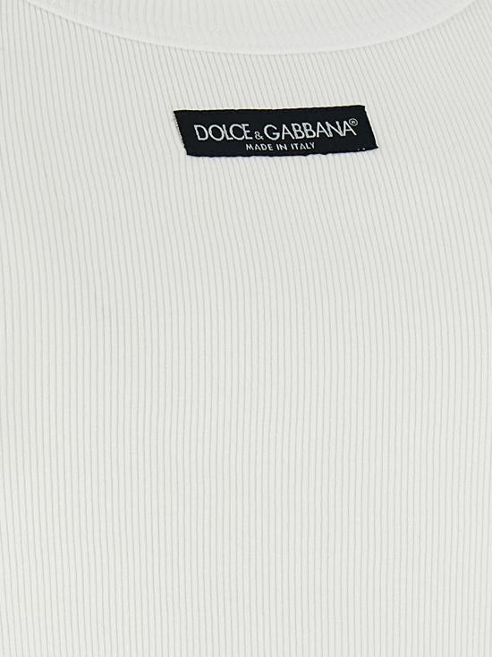 26FW 돌체앤가바나 탑 F8W51TFU7AVW0800 White - DOLCE & GABBANA