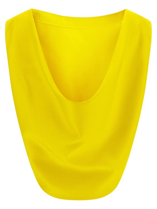 26FW 발렌시아가 탑 872137TUT227200 Yellow - BALENCIAGA