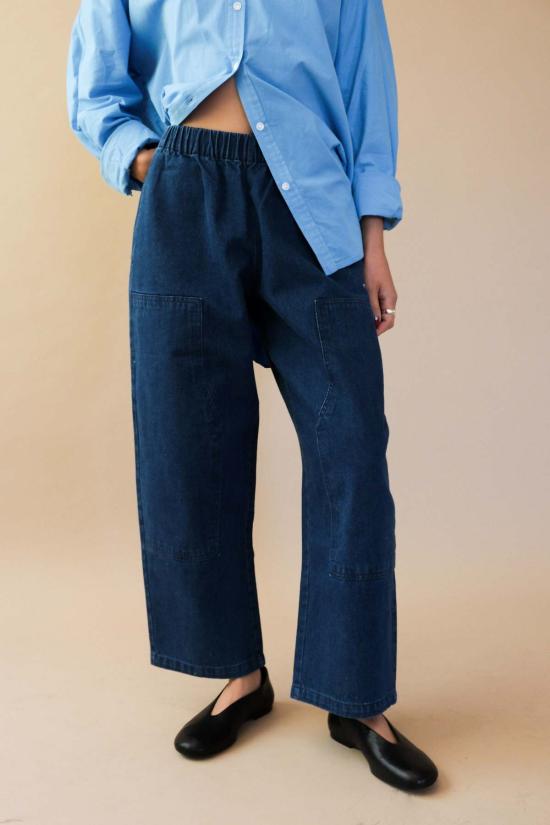  르 본 숍 데님 팬츠 Le Bon Shoppe Gardener's Pant 블루 데님