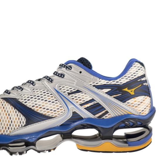 26FW 미즈노 스니커즈 D1GA2655 WHITE BLUE - MIZUNO