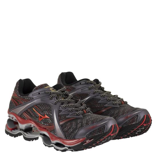 26FW 미즈노 스니커즈 D1GA2651 BLACK RED - MIZUNO