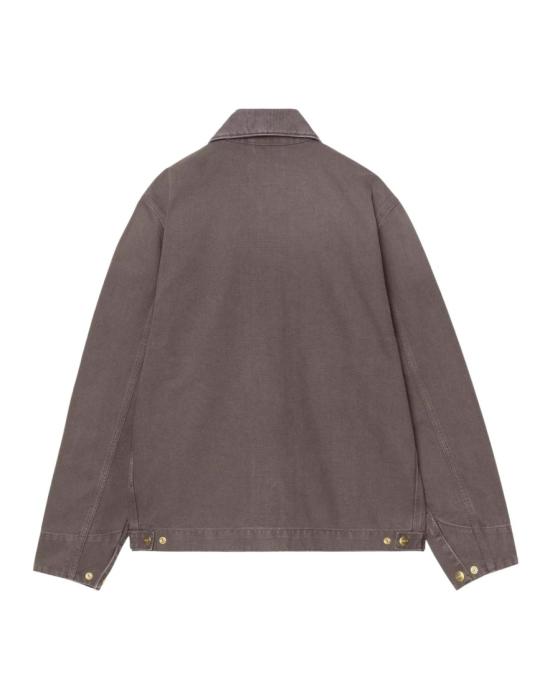 26FW 칼하트 WIP 스톤 캔버스 디트로이트 자켓 I034819 Brown - CARHARTT WIP