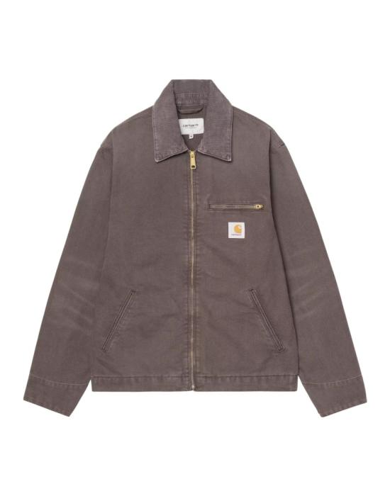 26FW 칼하트 WIP 스톤 캔버스 디트로이트 자켓 I034819 Brown