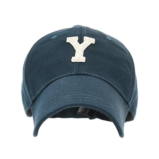 26FW 생로랑 개버딘 Y 바시티 캡 8753543YU59 Green