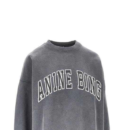 26FW 애니빙 긴팔 티셔츠 A 08 12490 Grey - ANINE BING