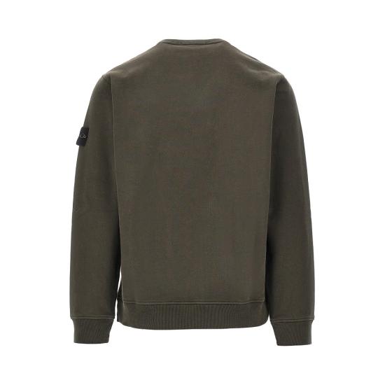 26FW 스톤 아일랜드 60120 코튼 플리스 스웨트셔츠 L2S156100049S0A20 Green - STONE ISLAND