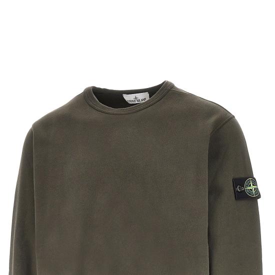 26FW 스톤 아일랜드 60120 코튼 플리스 스웨트셔츠 L2S156100049S0A20 Green - STONE ISLAND