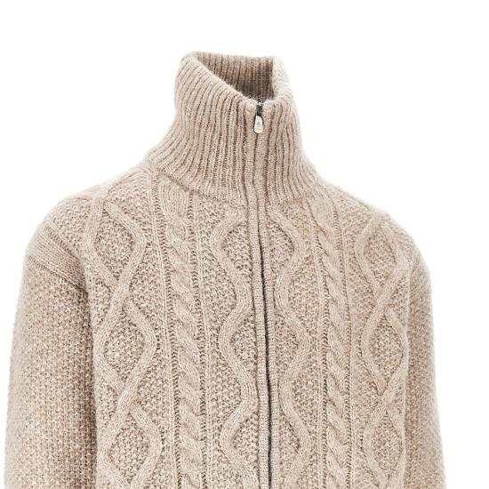 26FW 피아젠차 니트웨어 M1290048001CC048 Beige - PIACENZA 1733