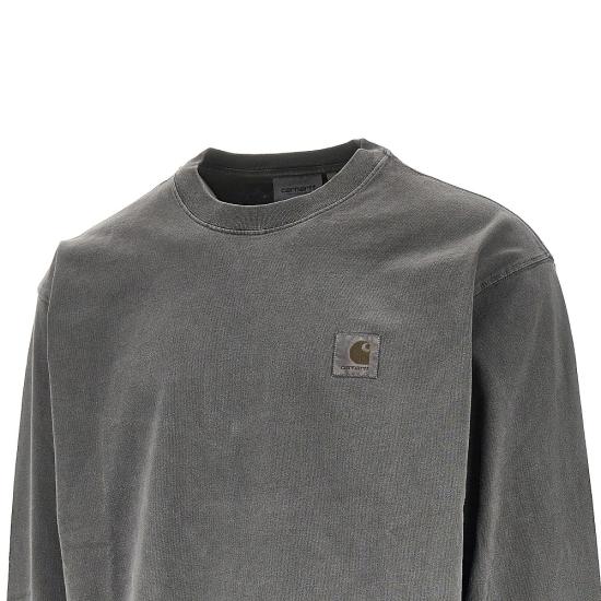 26FW 칼하트 WIP 비스타 롱슬리브 티셔츠 I030779 Black - CARHARTT WIP