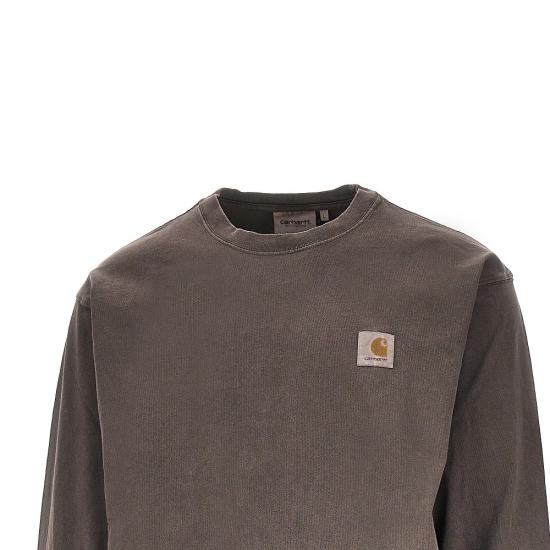 26FW 칼하트 WIP 비스타 롱슬리브 티셔츠 I030779 Brown - CARHARTT WIP