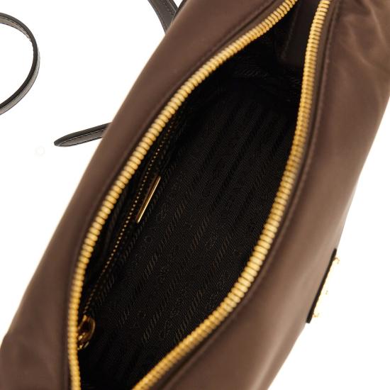 26FW 프라다 셰리 리나일론 미니백 1BC302VOOORDLN Brown - PRADA