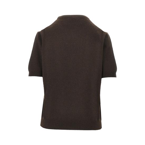 26FW 프라다 니트웨어 P24G3OSOOO6519 Brown - PRADA