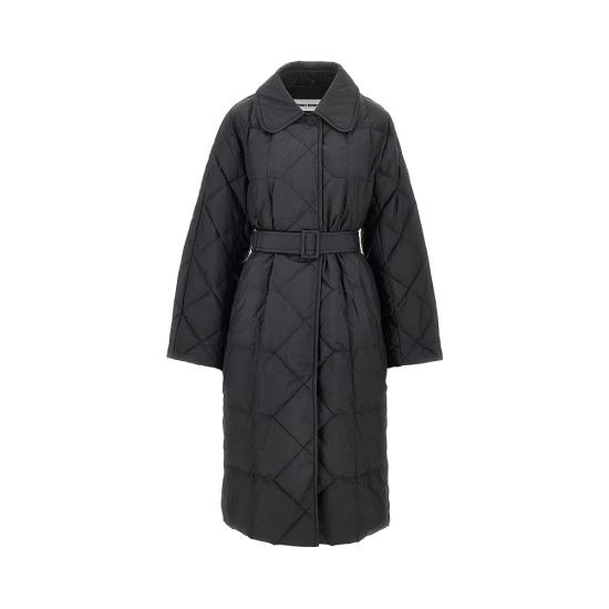 26FW 옌키옌키 코트 WINTERCOATMICRORIB NYLON Black