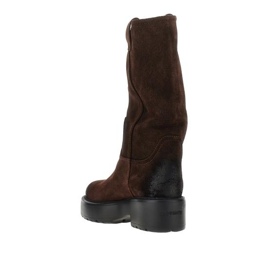 26FW 미우미우 부츠 5U270EF0550B2 Brown - MIU MIU