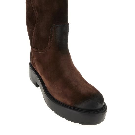 26FW 미우미우 부츠 5U270EF0550B2 Brown - MIU MIU
