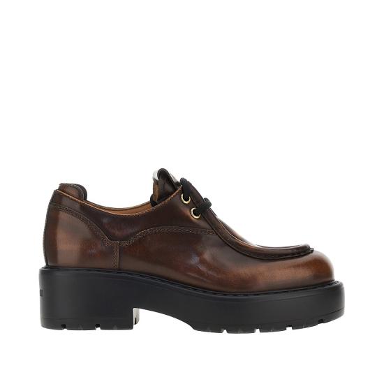 26FW 미우미우 플랫 슈즈 5E964DF0553KY8 Brown