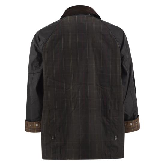 26FW 바버 패치워크 오버사이즈 비데일 왁스 재킷 MWX2500 OLIVE - BARBOUR