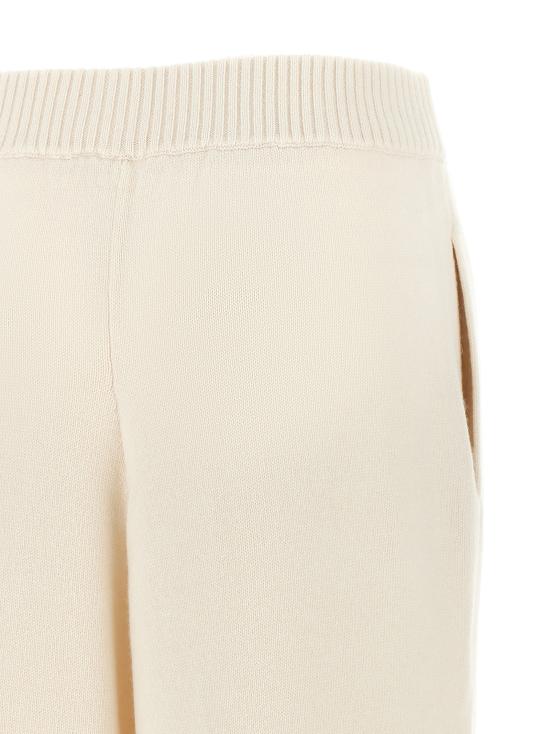 26FW 브루넬로 쿠치넬리 스트레이트 팬츠 M12722299CDW71 White - BRUNELLO CUCINELLI