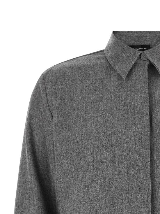 26FW 파비아나 필리피 블라우스 CAD226F312M4158131 Gray - FABIANA FILIPPI