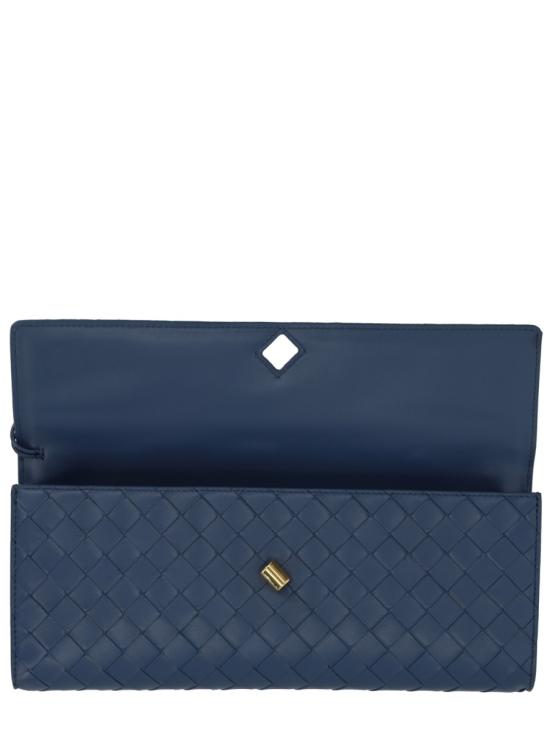 26FW 보테가베네타 안디아모 클러치 741511 VCPP34020 BLUE - BOTTEGA VENETA