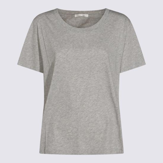 26FW 더로우 긴팔 티셔츠 R000680 K801LRM LIGHT GREY MELANGE