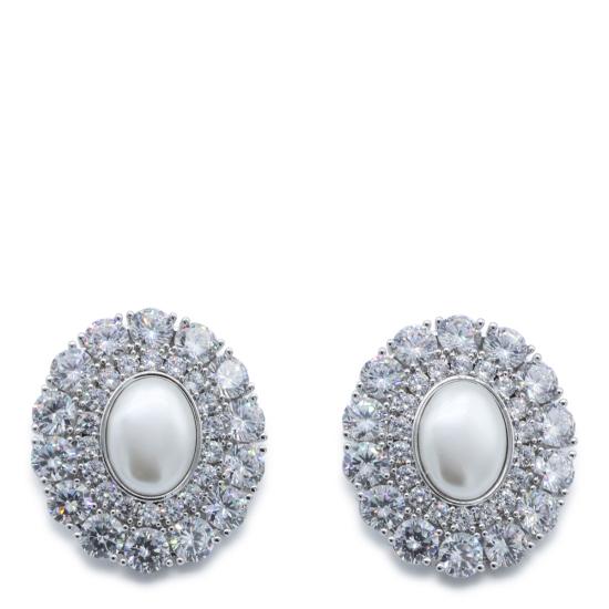 26FW 셀프 포트레이트 이어링 AW26649E P PEARL
