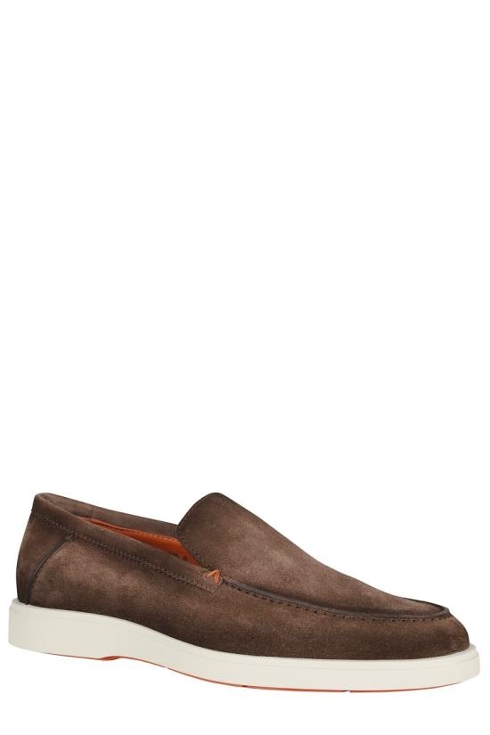 26SS 산토니 로퍼 MGDT17824TICBGEX 098 Brown - SANTONI