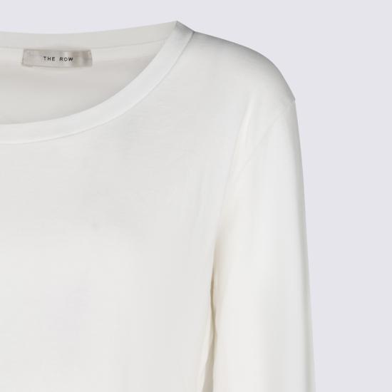26FW 더로우 긴팔 티셔츠 R000687 K800OWH OFF WHITE - THE ROW