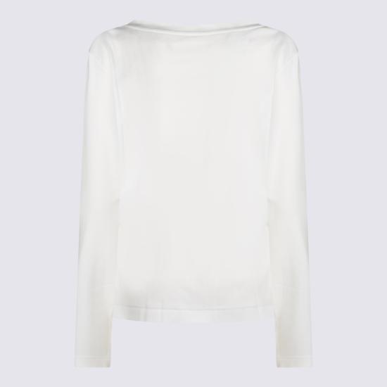 26FW 더로우 긴팔 티셔츠 R000687 K800OWH OFF WHITE - THE ROW