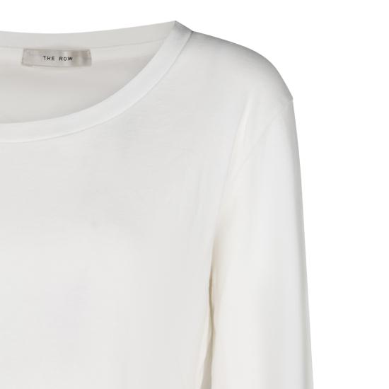 26FW 더로우 긴팔 티셔츠 R000687 K800OWH OFF WHITE - THE ROW