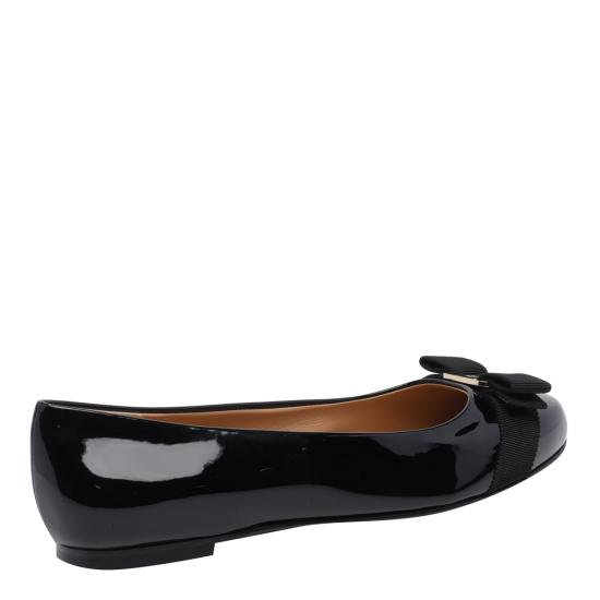 26FW 살바토레 페라가모 플랫 슈즈 782036 01J070NERO BISCOTTO BLACK - SALVATORE FERRAGAMO