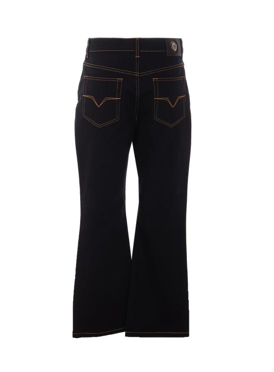 26FW 베르사체 데님 팬츠 1027016 1A187781D040 Black - VERSACE