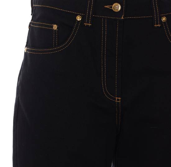 26FW 베르사체 데님 팬츠 1027016 1A187781D040 Black - VERSACE