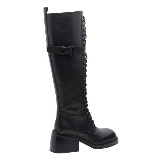 26FW 앤 드뮐미스터 부츠 10067 LT047099 BLACK - ANN DEMEULEMEESTER