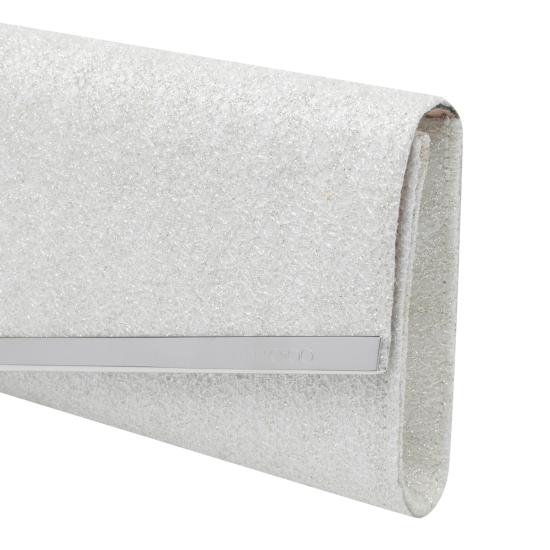 26FW 지미추 클러치/파우치 EMMIE UBDIVORY SILVER - JIMMY CHOO
